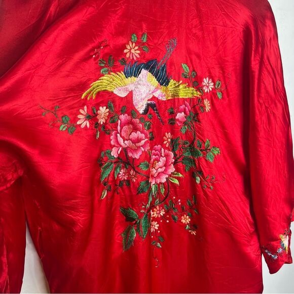 Yijin silk beautiful embroidery all over 4O’s oriental Chinese gorgeous unique - Picture 7 of 16